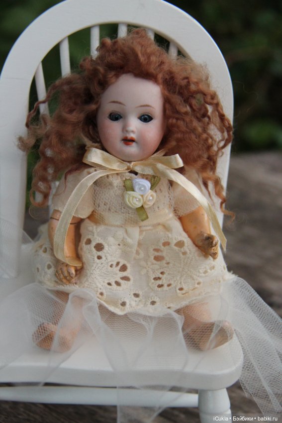 Купила дешево антикварную куклу и в подарок пришла малявочка Trebor 7"