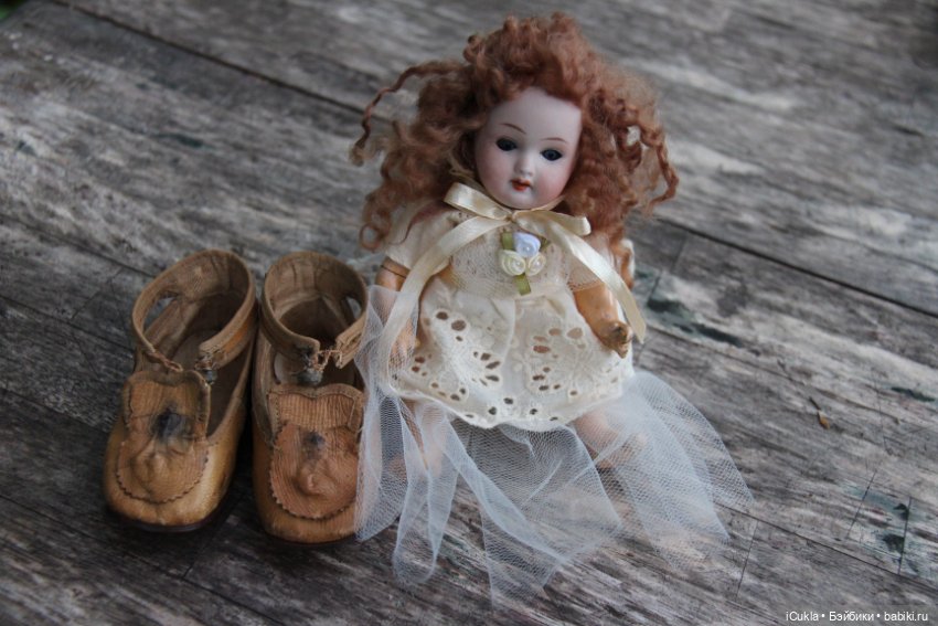 Купила дешево антикварную куклу и в подарок пришла малявочка Trebor 7"