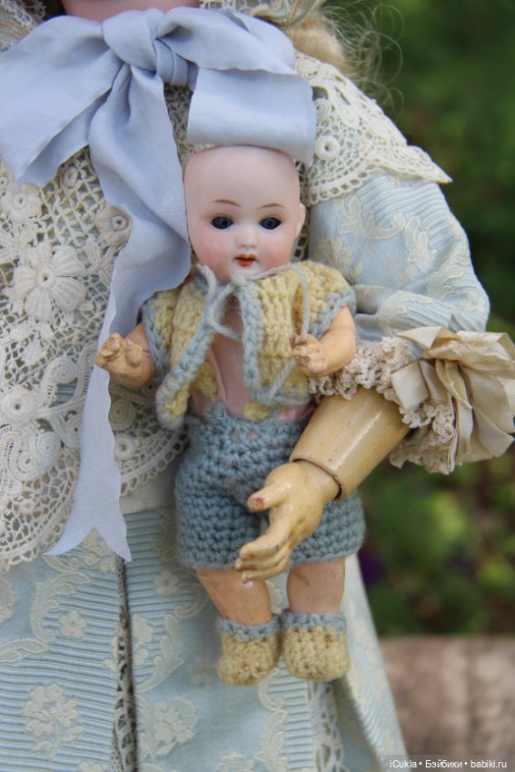 Купила дешево антикварную куклу и в подарок пришла малявочка Trebor 7" (фото 5)