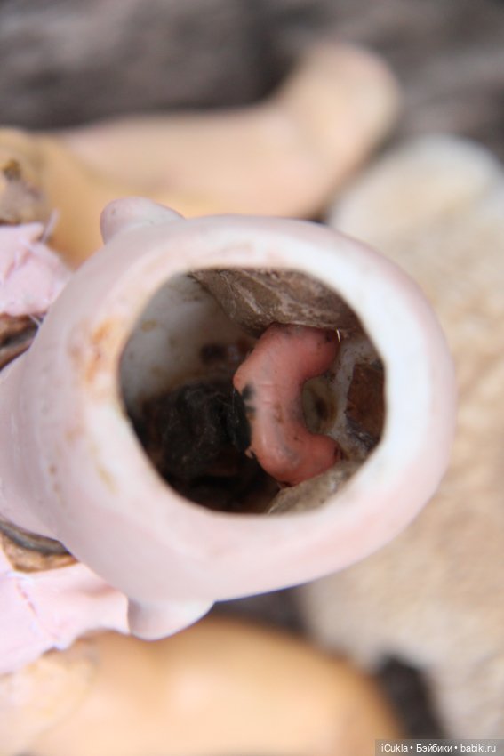 Купила дешево антикварную куклу и в подарок пришла малявочка Trebor 7"