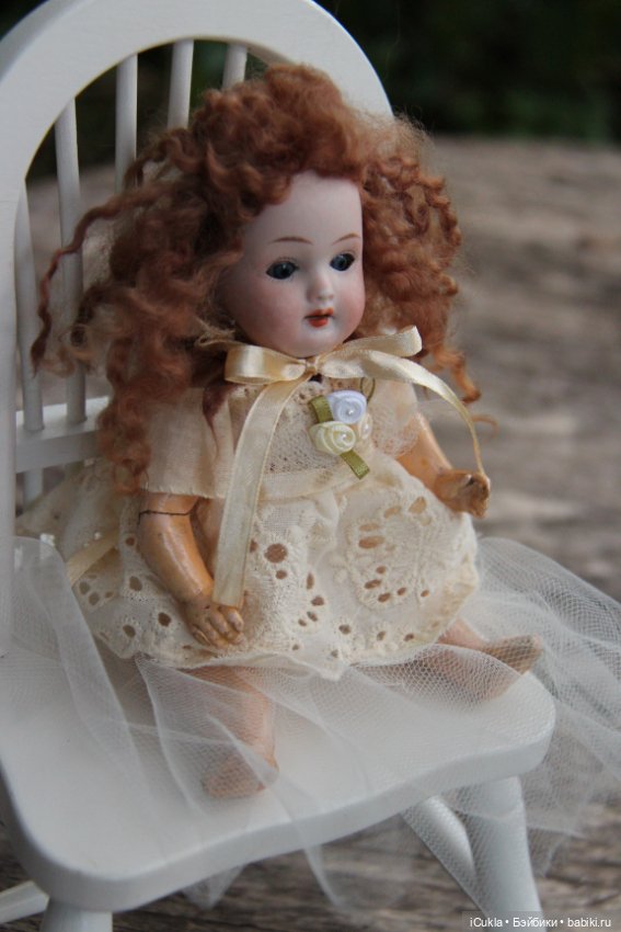 Купила дешево антикварную куклу и в подарок пришла малявочка Trebor 7"