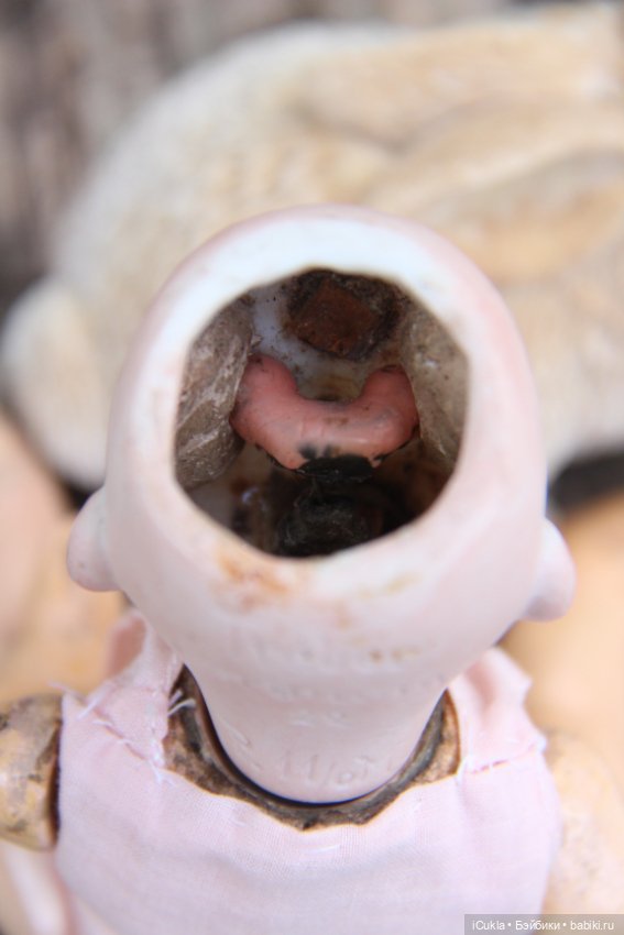 Купила дешево антикварную куклу и в подарок пришла малявочка Trebor 7"