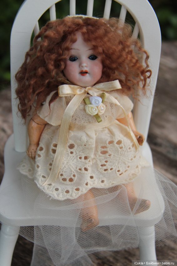 Купила дешево антикварную куклу и в подарок пришла малявочка Trebor 7"