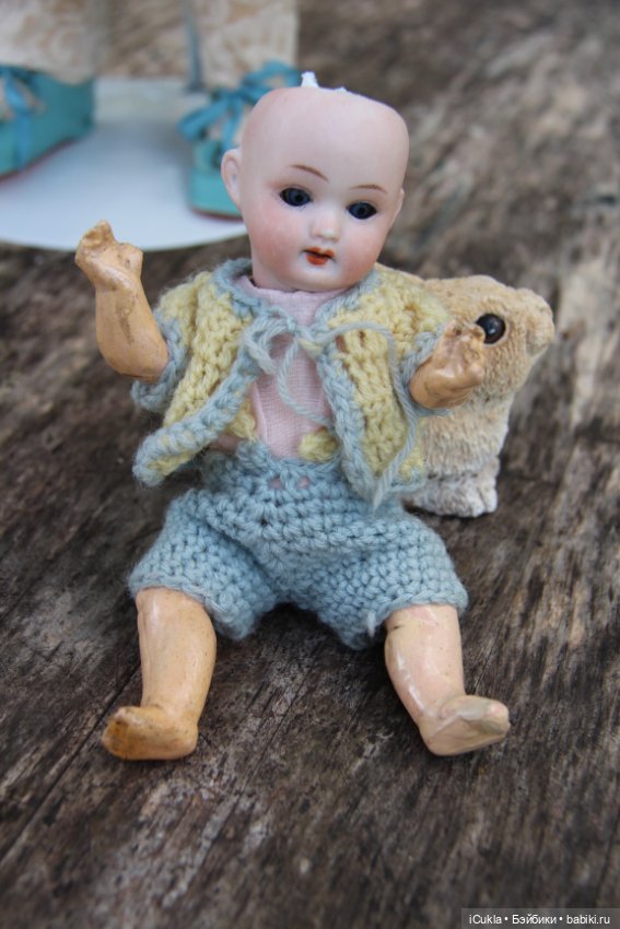 Купила дешево антикварную куклу и в подарок пришла малявочка Trebor 7" (фото 9)