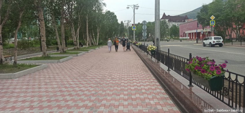 Небольшой кусочек нашего города. Цветочки