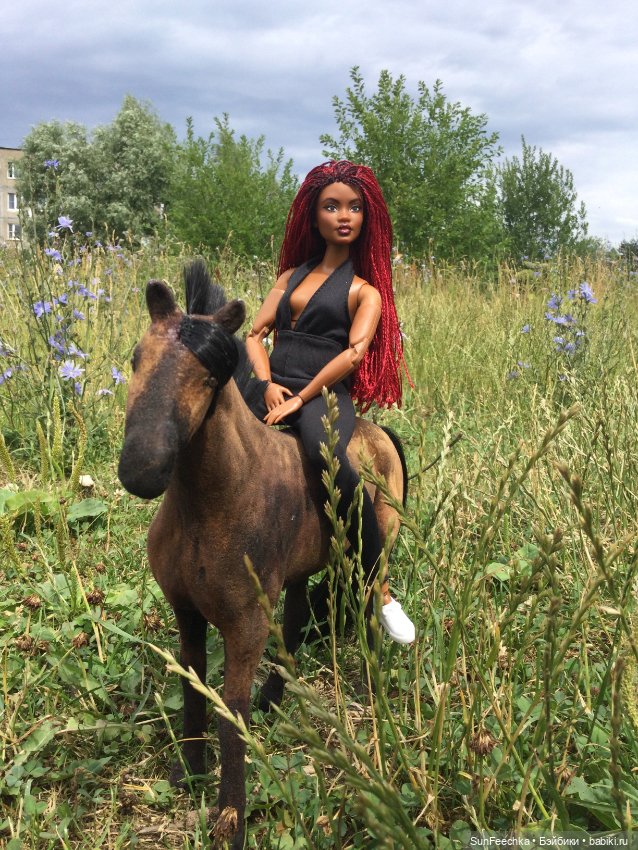 Переделка игровых лошадей для Барби (фото 9)
