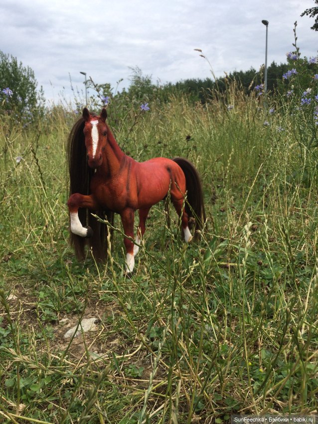 Переделка игровых лошадей для Барби