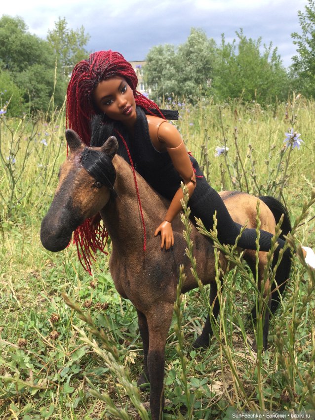 Переделка игровых лошадей для Барби (фото 10)