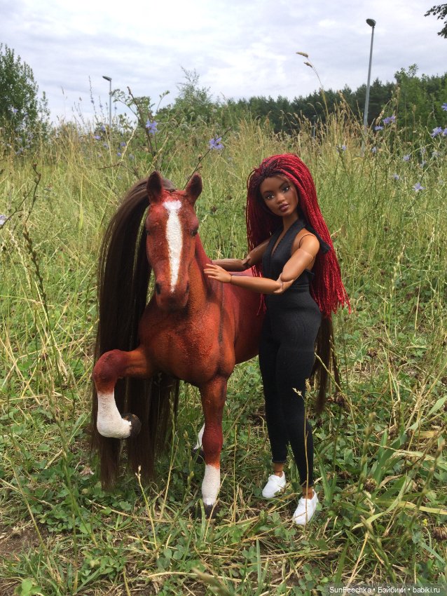 Переделка игровых лошадей для Барби