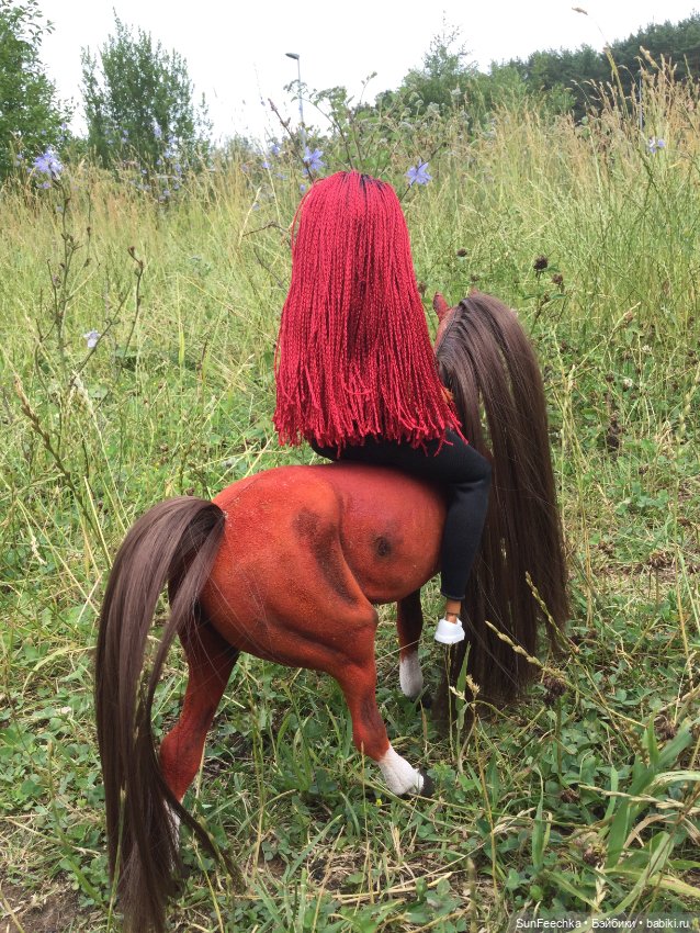 Переделка игровых лошадей для Барби