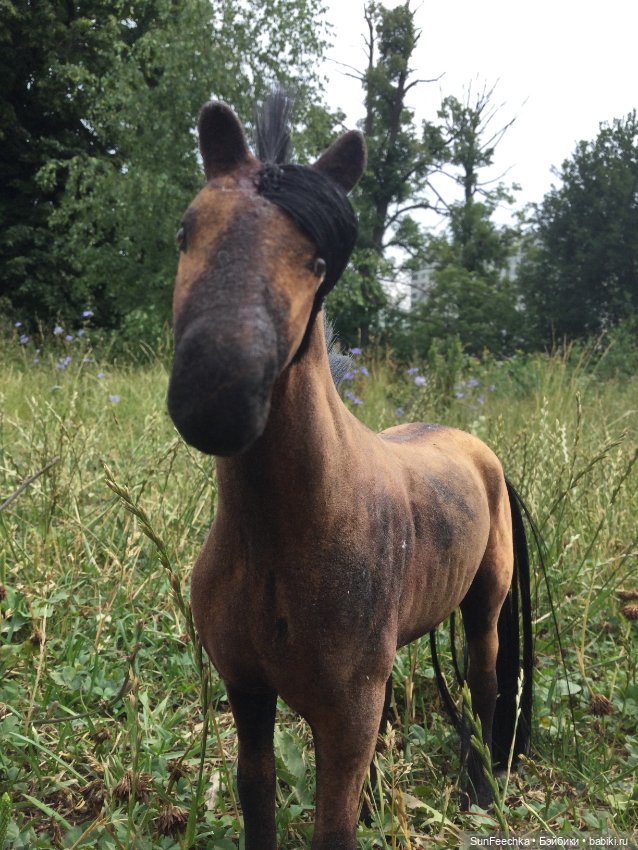 Переделка игровых лошадей для Барби (фото 4)