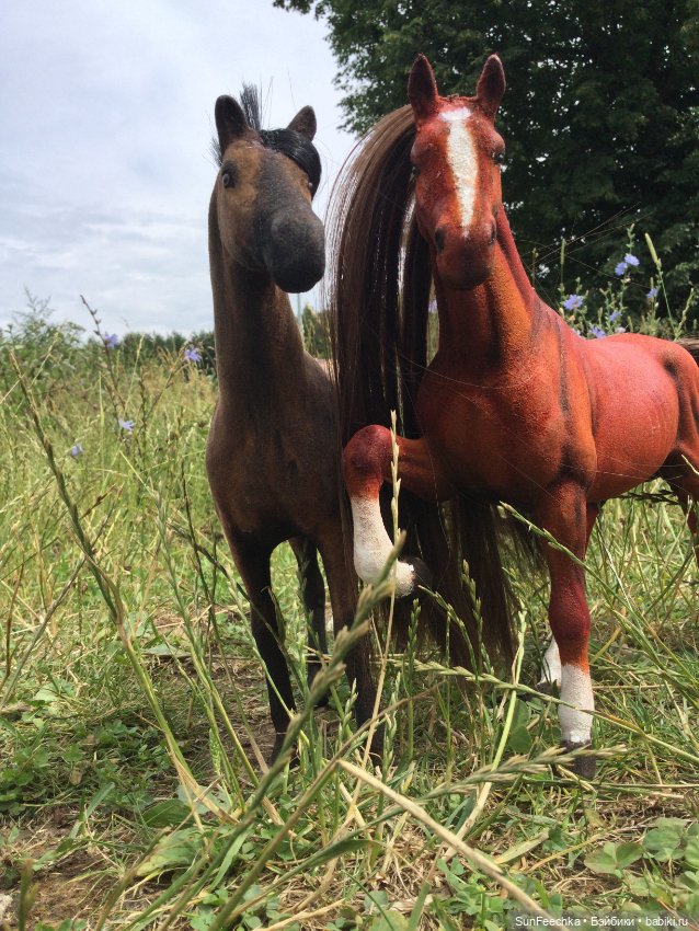 Переделка игровых лошадей для Барби