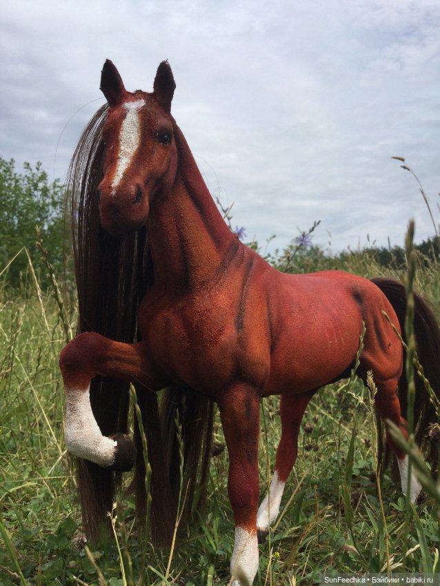 Переделка игровых лошадей для Барби