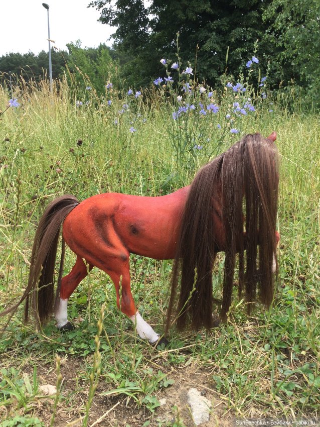 Переделка игровых лошадей для Барби