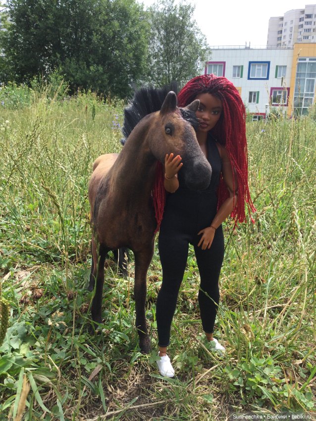 Переделка игровых лошадей для Барби (фото 7)