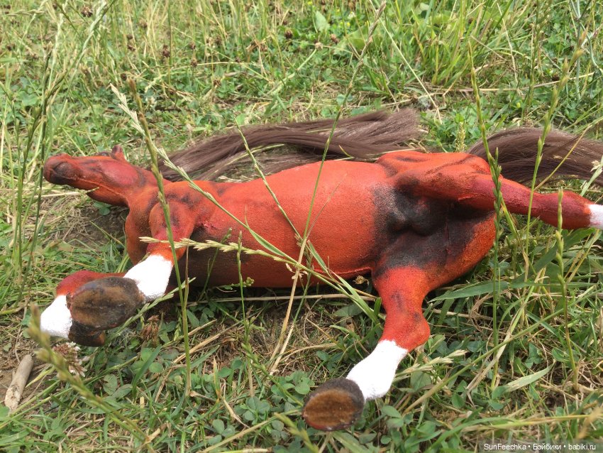 Переделка игровых лошадей для Барби