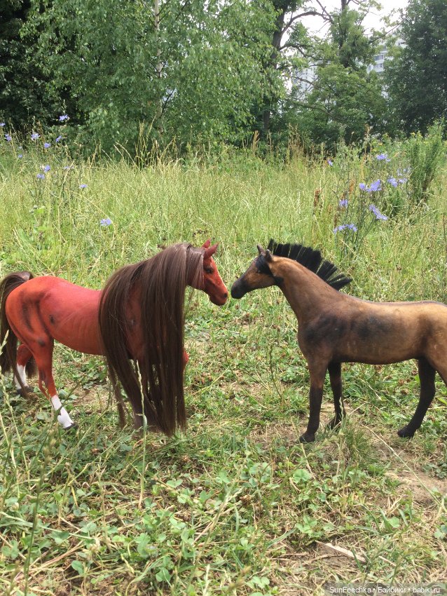 Переделка игровых лошадей для Барби