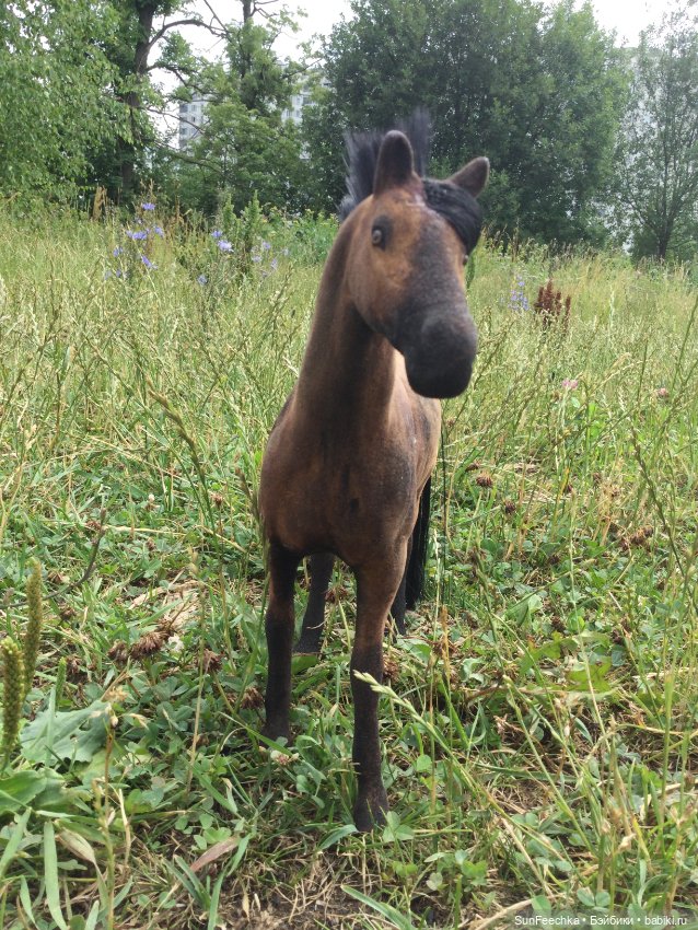Переделка игровых лошадей для Барби (фото 6)