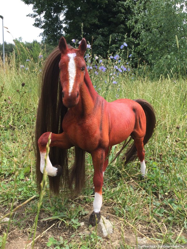 Переделка игровых лошадей для Барби