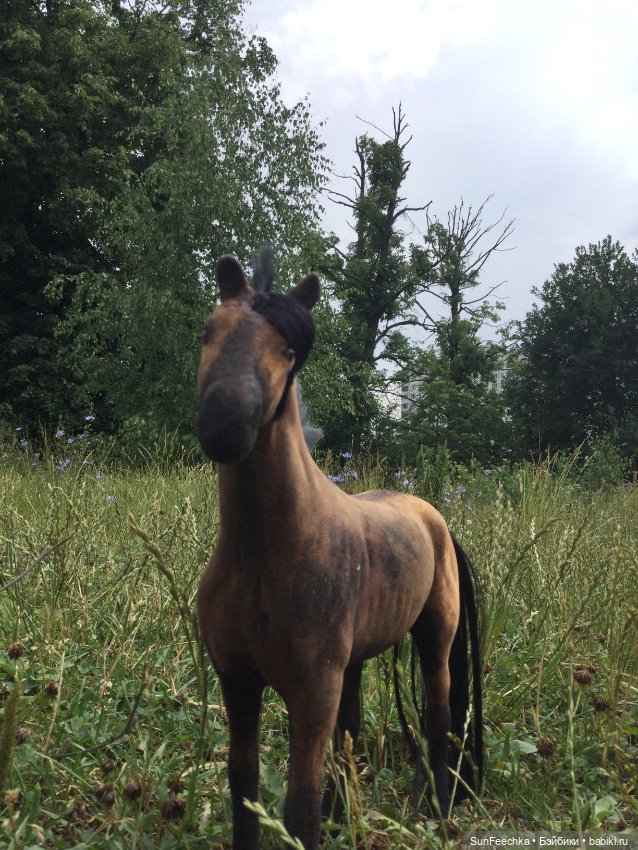 Переделка игровых лошадей для Барби (фото 5)