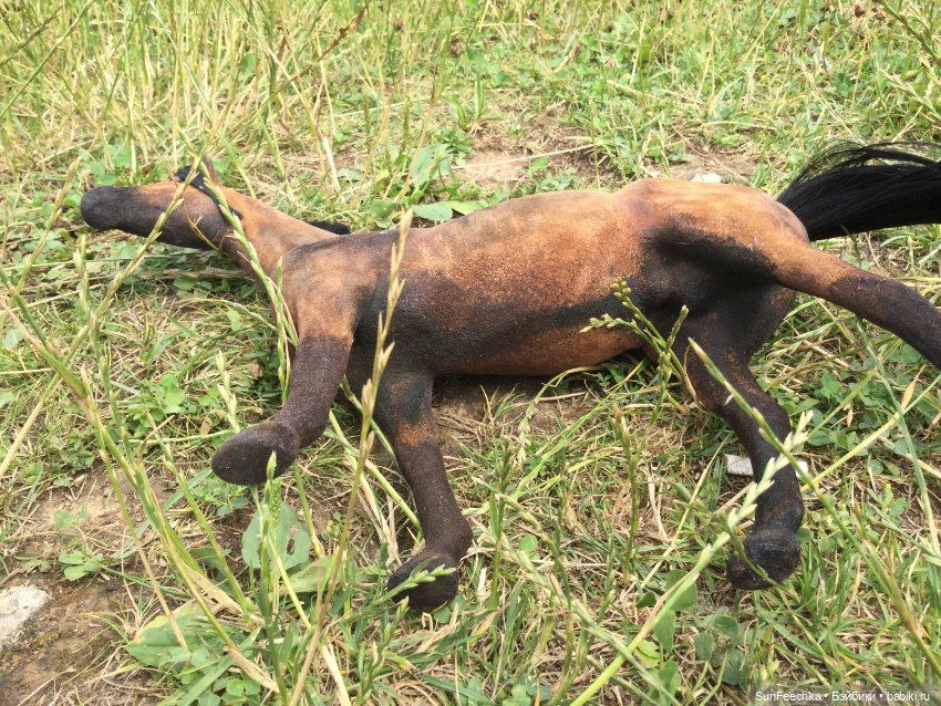 Переделка игровых лошадей для Барби