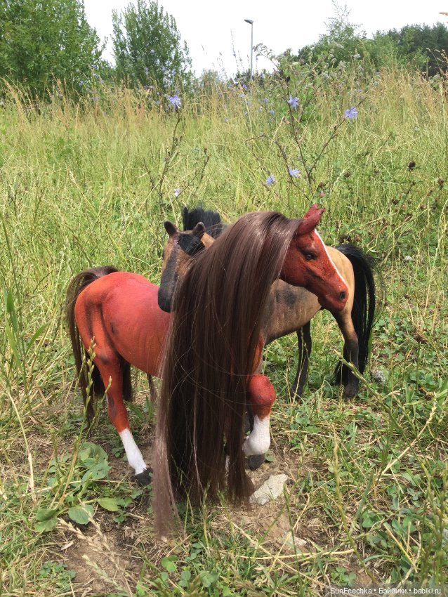 Переделка игровых лошадей для Барби