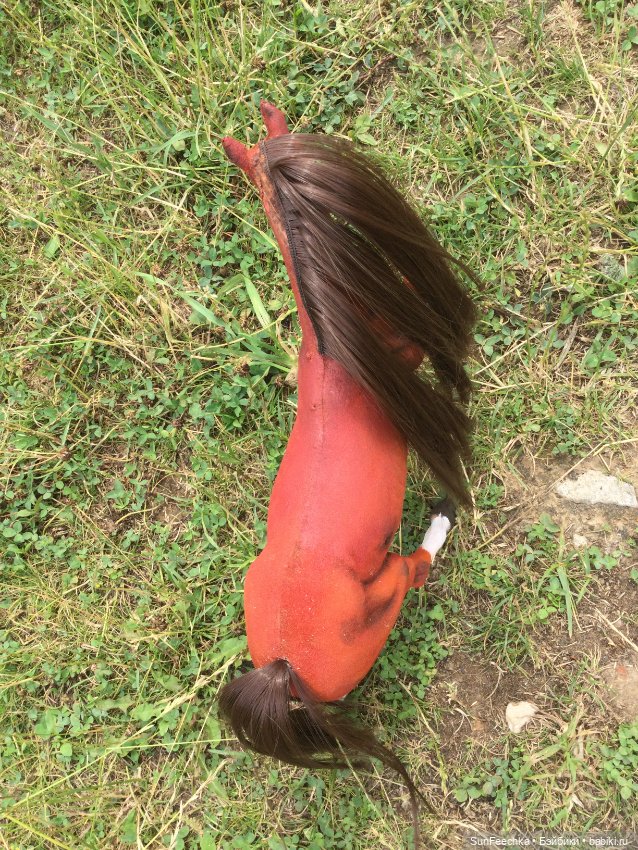 Переделка игровых лошадей для Барби