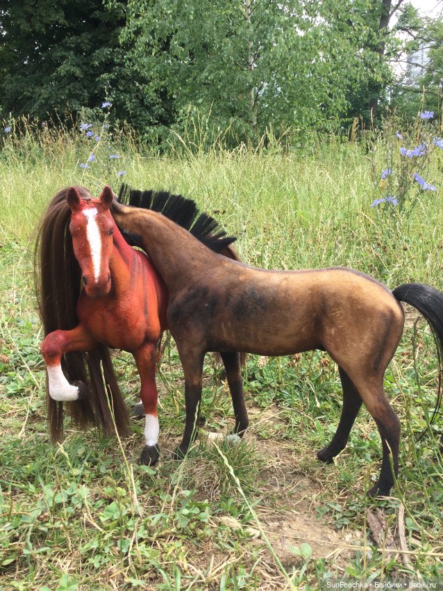 Переделка игровых лошадей для Барби