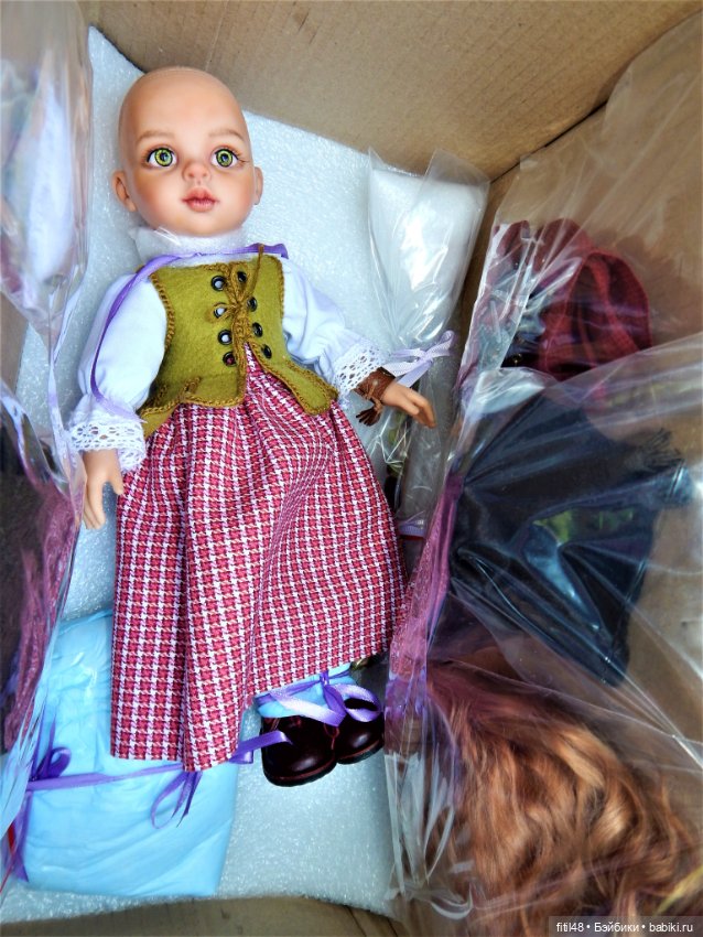 Олесенька дома. Распаковка (фото 5)