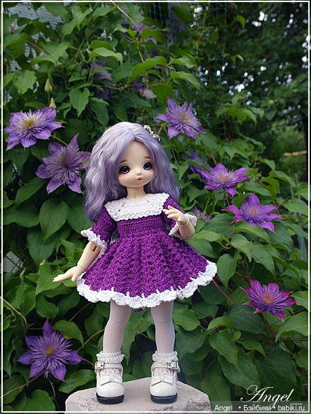 Фиолетовое настроение! Саюри! ♡ (фото 7)