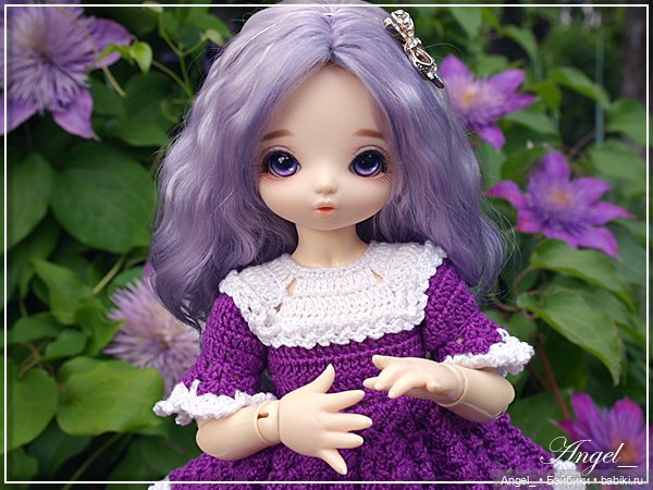 Фиолетовое настроение! Саюри! ♡ (фото 9)