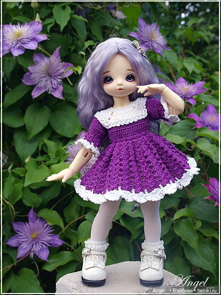 Фиолетовое настроение! Саюри! ♡ (фото 8)