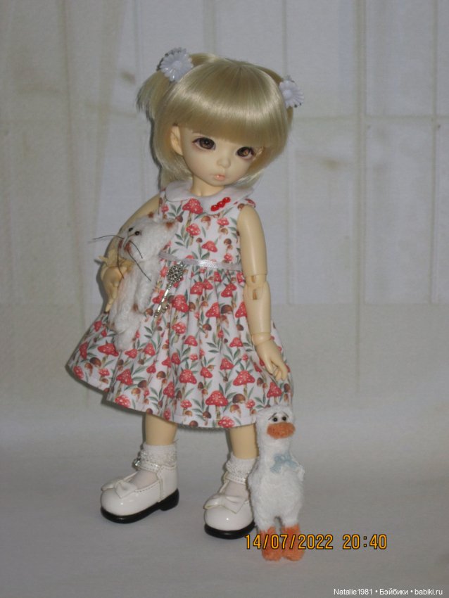 Натуле 10 лет!!! 🎉🍰🌺 Новое платье и подарок, небольшая фотосессия. Литлфи Анте Эльф, Фейриленд (фото 4)