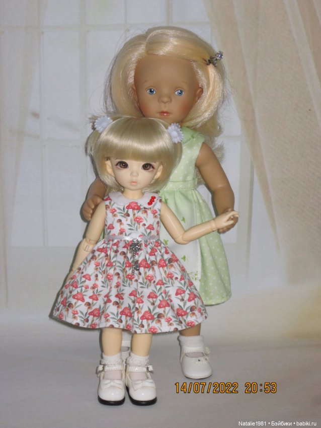 Натуле 10 лет!!! 🎉🍰🌺 Новое платье и подарок, небольшая фотосессия. Литлфи Анте Эльф, Фейриленд