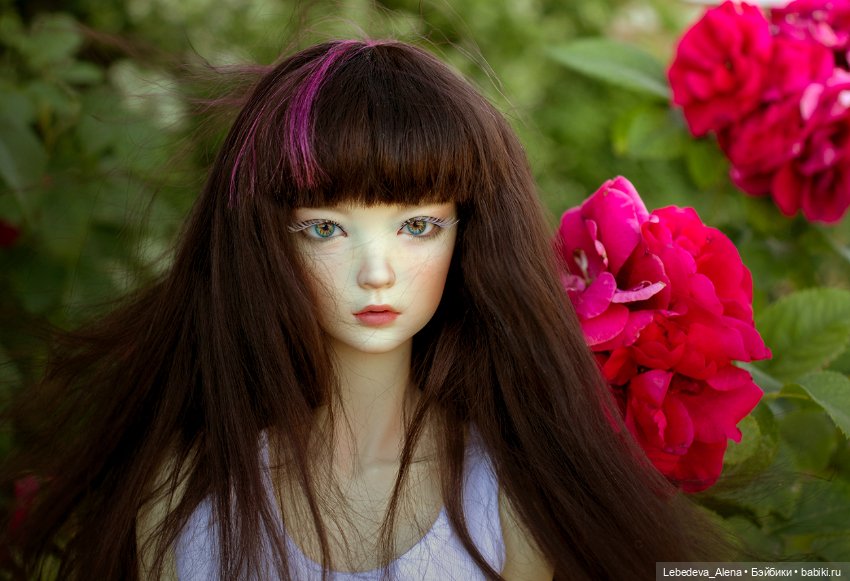 Мэй, цветник — Гибридизация кукол BJD (БЖД): пересадка головы