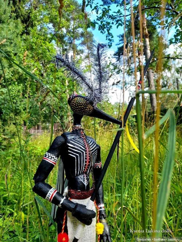 Винсент - моя первая кукла из дерева (фото 2)