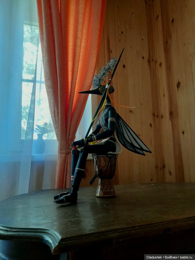 Винсент - моя первая кукла из дерева (фото 3)