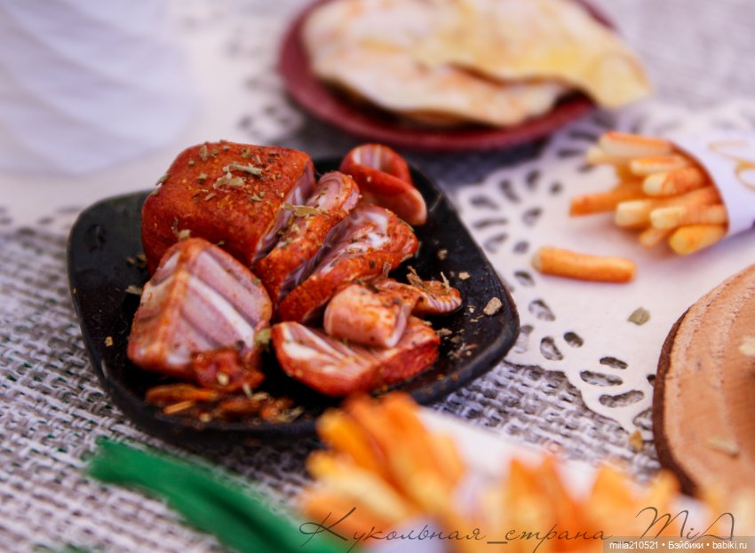 Пятничный ночной дожор — Кукольная миниатюра своими руками: еда