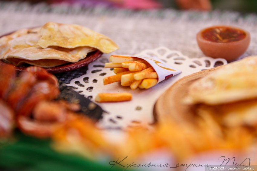 Пятничный ночной дожор — Кукольная миниатюра своими руками: еда