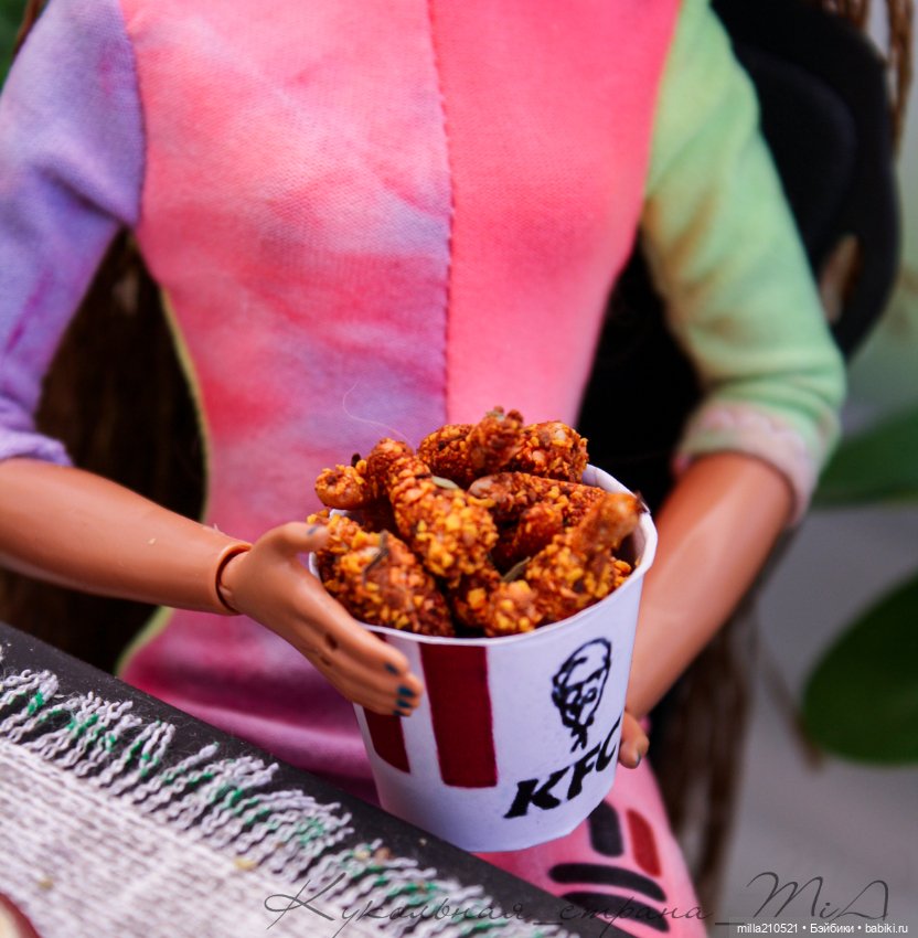 Пятничный ночной дожор — Кукольная миниатюра своими руками: еда (фото 6)