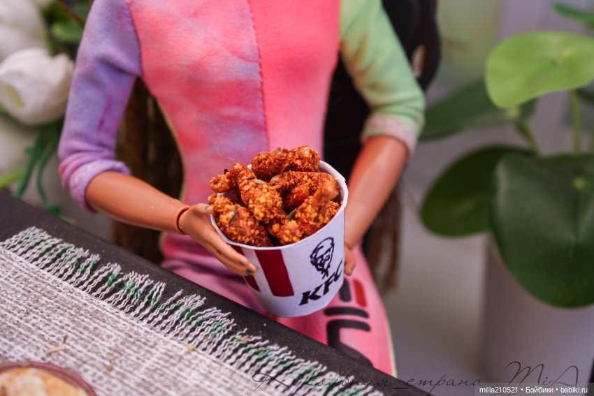 Пятничный ночной дожор — Кукольная миниатюра своими руками: еда (фото 4)