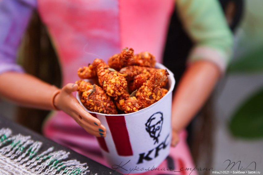 Пятничный ночной дожор — Кукольная миниатюра своими руками: еда (фото 7)