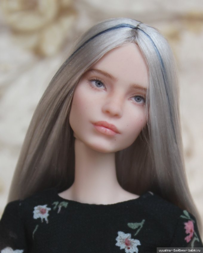 Не портретный ООАК моего авторства молд Водянова (фото 2)