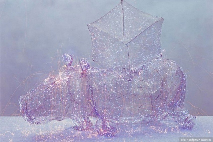 Захватывающие световые скульптуры Цю Миньи (Qiu Minye) (фото 5)