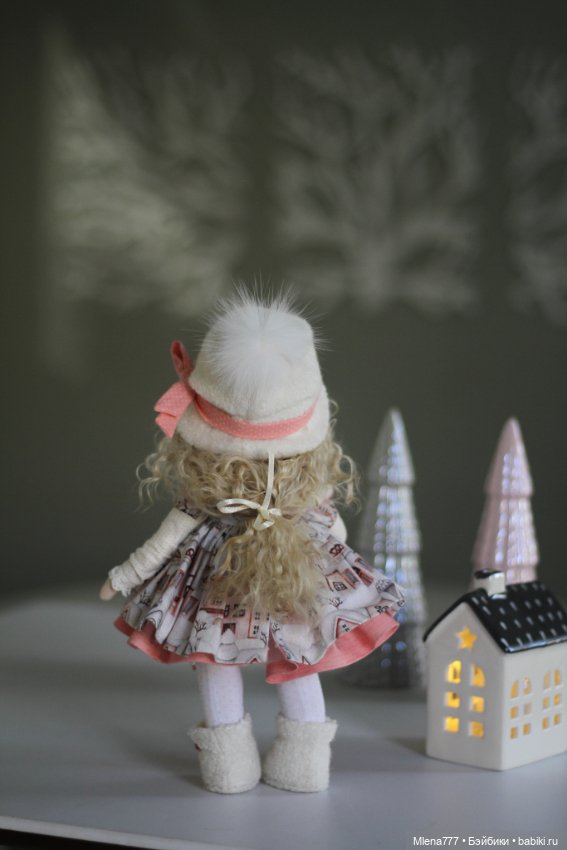 Оленька ! Заснеженный город (фото 6)