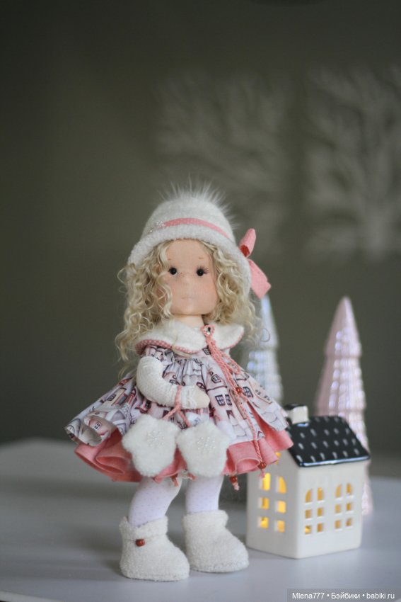 Оленька ! Заснеженный город (фото 5)