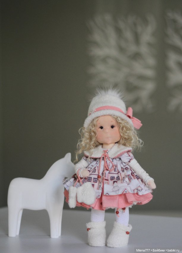 Оленька ! Заснеженный город (фото 7)