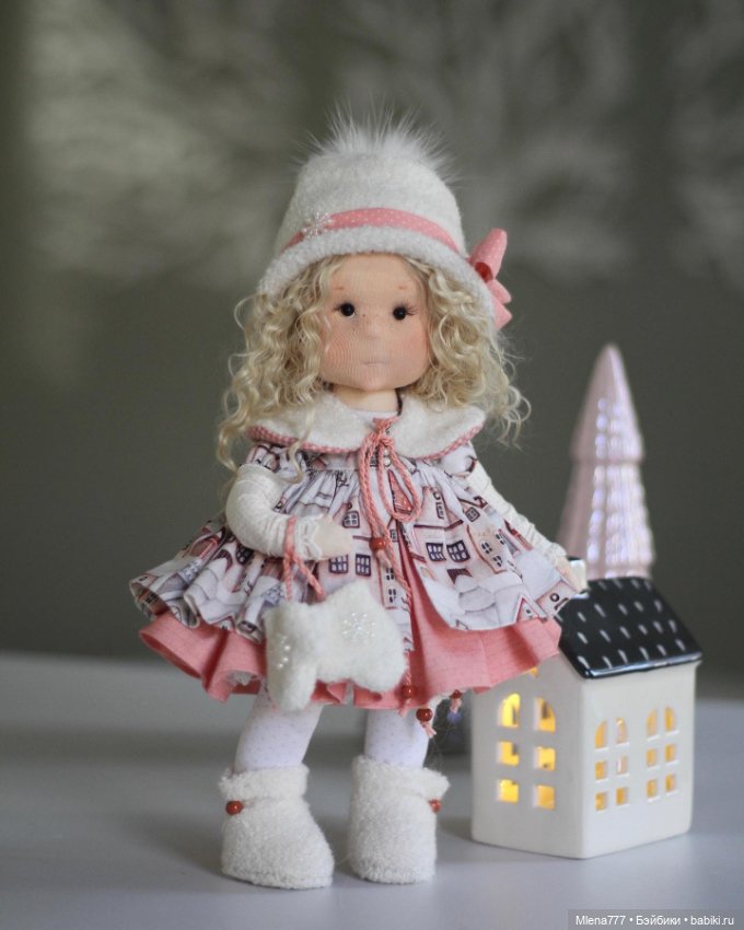 Оленька ! Заснеженный город