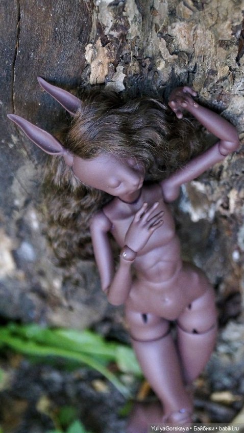 Зайка цвета тёмного шоколада Esteradolls (фото 5)