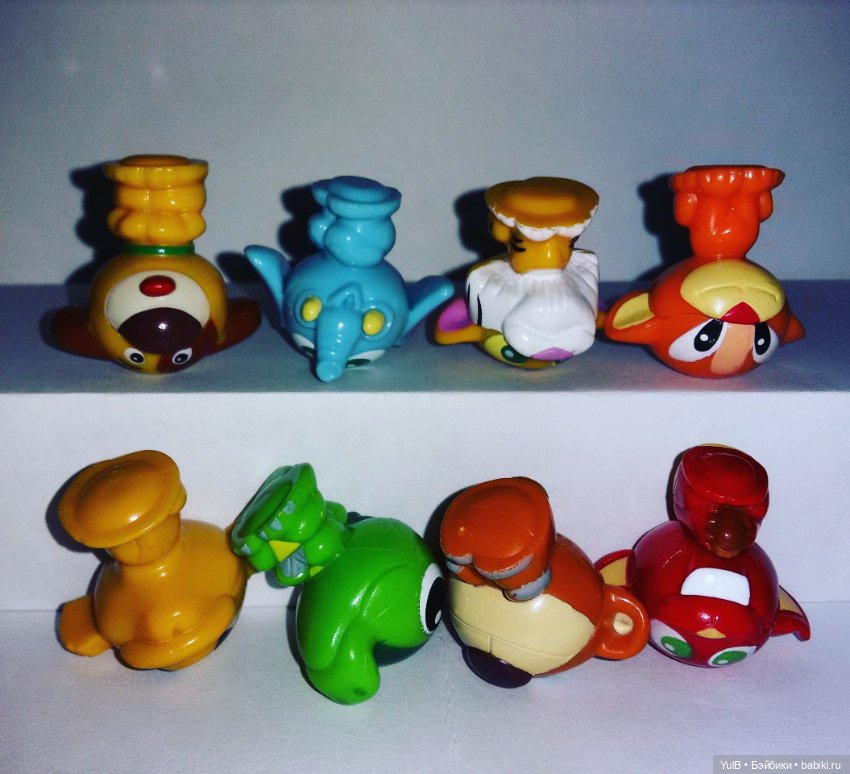 ...Перевёртыши — Фигурки Киндер Сюрприз (Kinder)